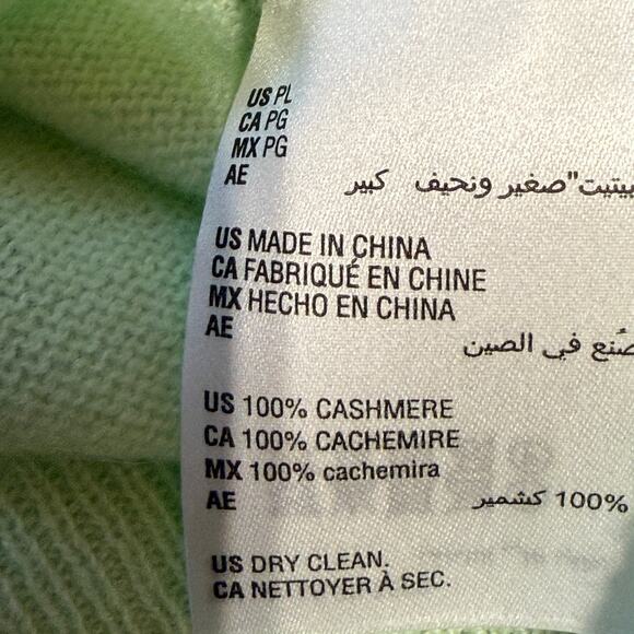 NWT Charter Club Luxury 100% Cashmere Turtleneck Sweater Size PL - Picture 9 of 13